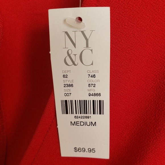 New York & Company Jumpsuit size M - Picture 4 of 4